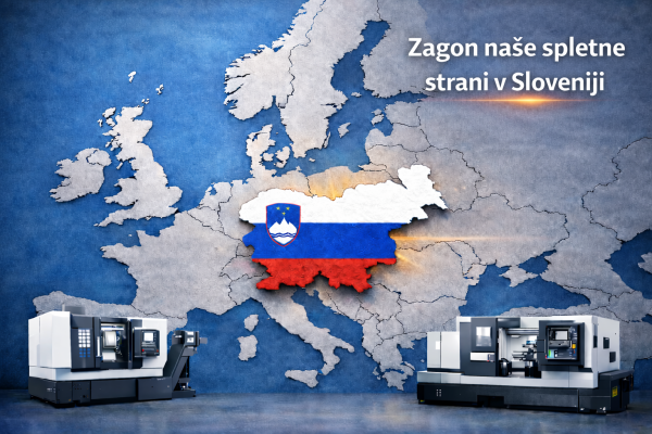 Zagon našega spletnega mesta Kraffter v Sloveniji