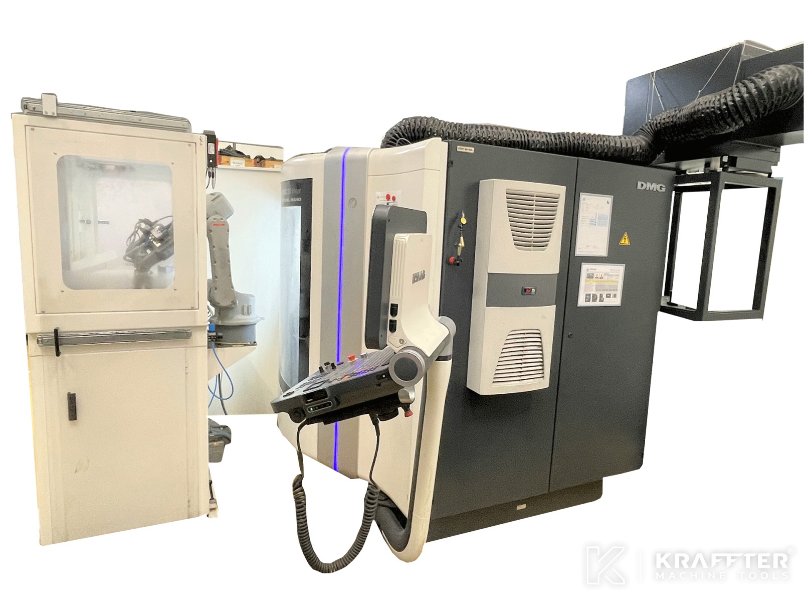 DMG HSC 20 Linear + WH 3 5-osni robot DMG AUTOMATION