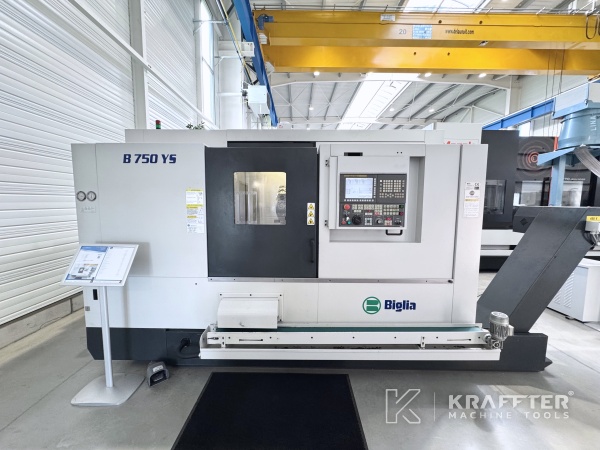 Stružnica CNC - BIGLIA B750 YS - 90183