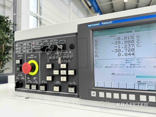 Computer Numerical Control Fanuc 0i-TB na rabljeni obdelovalni stroji za kovino MIYANO BNJ 42 SY3 90118