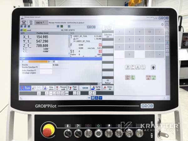 Computer Numerical Control SIEMENS 840D sl na rabljeni obdelovalni stroji za kovino GROB G350 90169