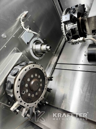 Rabljene stružnice za kovino BENZINGER TNI B6 90116 z vrtljivimi orodji pri Kraffter Machine Tools