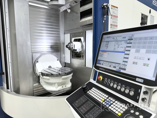 Obdelovalni center rabljena GROB G350 90169  osi za prodaja