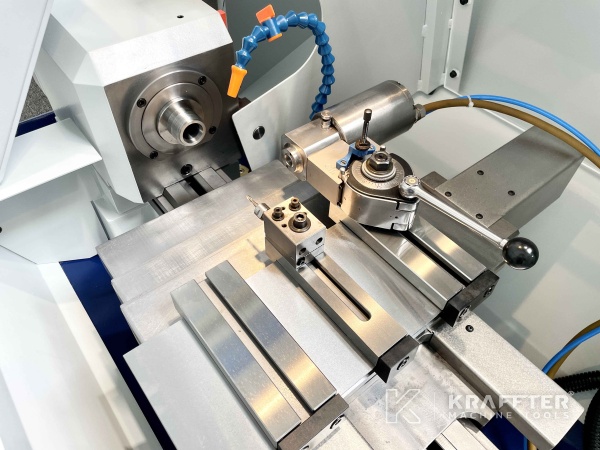Rabljene stružnice za kovino SCHAUBLIN 102 TM-CNC 90075 z vrtljivimi orodji pri Kraffter Machine Tools
