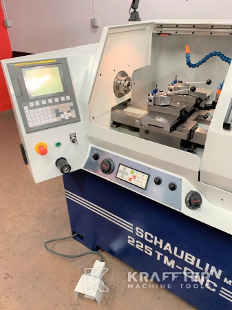 Visoko precizna stružnica SCHAUBLIN 225 TM-CNC 20689-943 pri Kraffter Machine Tools