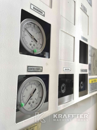 Nazivna plošča Stružnica CNC OKUMA LU-S1600 pri obdelovalnih strojih KRAFFTER 20690-021