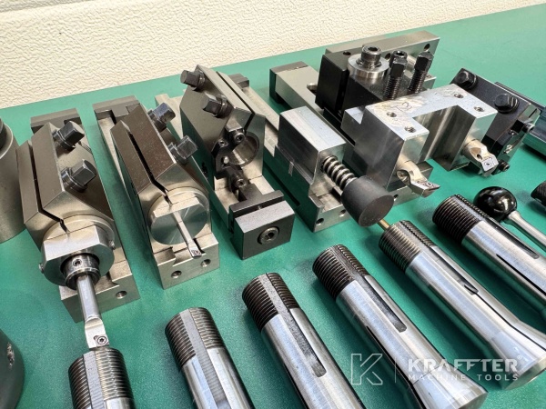Rabljene stružnice za kovino SCHAUBLIN 102 TM 90151 z vrtljivimi orodji pri Kraffter Machine Tools