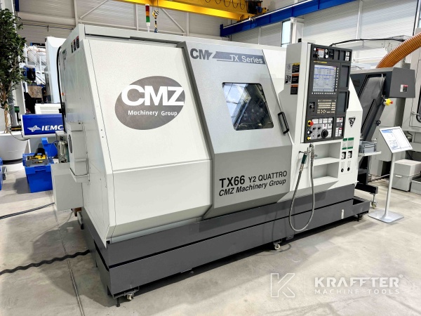 Kraffter prodajalec rabljenih obdelovalnih strojev CMZ TX66 Y2 Quattro 90113