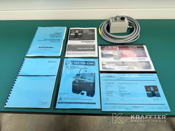 Uporabniški priročniki za Stružnica CNC SCHAUBLIN 102 TM 90151
