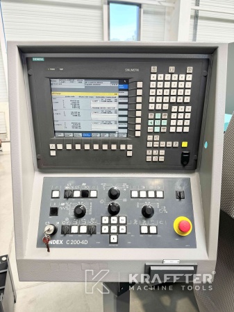 Computer Numerical Control SIEMENS 840D powerline (Index C200-4D) na rabljeni obdelovalni stroji za kovino INDEX G160 90083