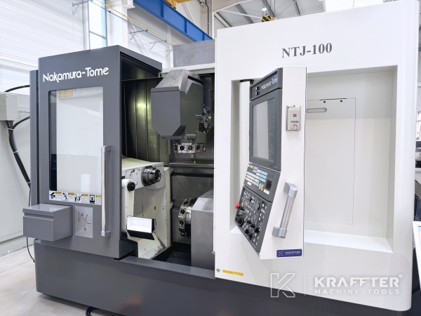 Rabljena CNC stružnice NAKAMURA TOME NTJ 100 90190 pri Kraffter, prodajalcu strojev
