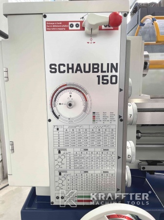 SCHAUBLIN 150 20690-019 Rabljeni stroji za obdelava kovin od vašega prodajalca KRAFFTER
