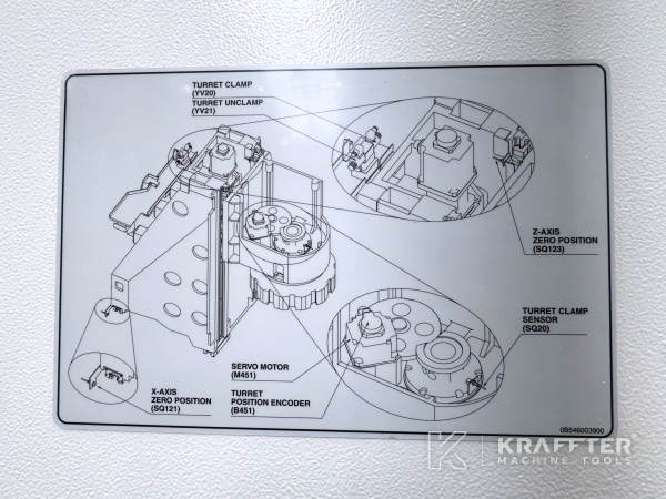 Nazivna tablica MAZAK Mega Turn 900 90171