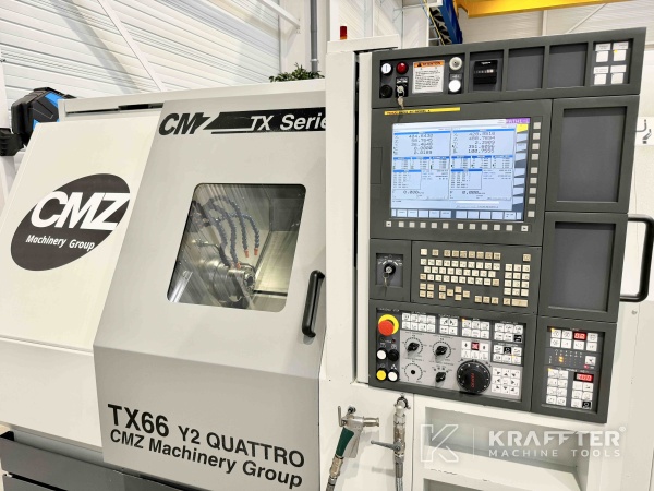 Prodaja Stružnica CNC CMZ TX66 Y2 Quattro 90113 Stroji za obdelavo kovin - Kraffter