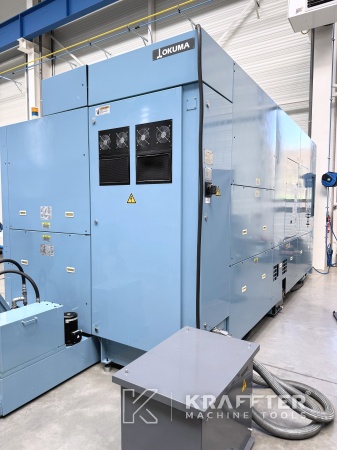 Rabljeni stroji za Stružni in rezkalni center OKUMA Multus B400 osi 90175