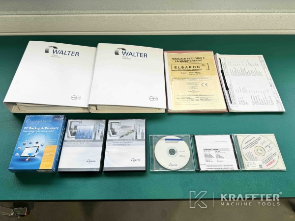 Uporabniški priročniki za CNC stroj za ostrenje orodij WALTER Helitronic Basic 90112