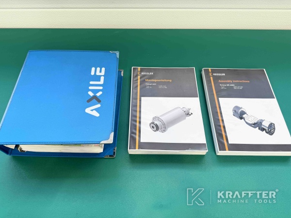 Uporabniški priročniki za Obdelovalni center AXILE G6 90104