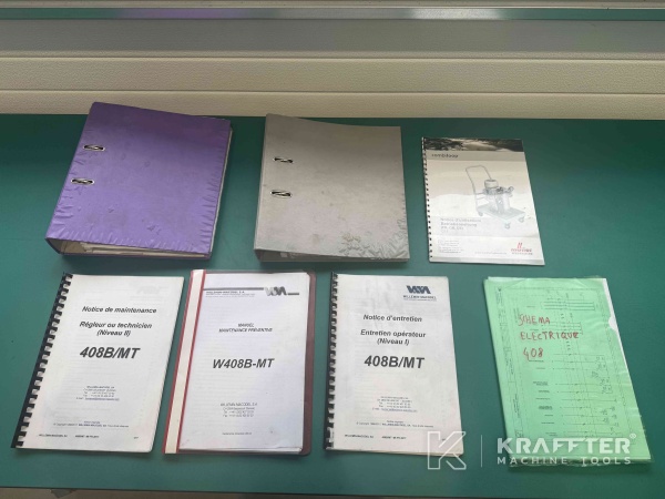 Uporabniški priročniki za Obdelovalni center WILLEMIN MACODEL W 408 MT 90131