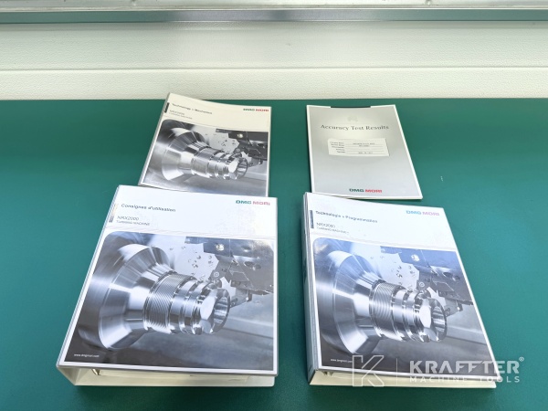 Uporabniški priročniki za Stružnica CNC DMG MORI NRX 2000 MC 90179