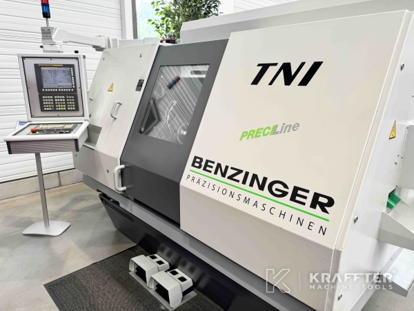 Stružnica CNC za obdelavo kovin za precizna mehanika BENZINGER TNI B6 90116