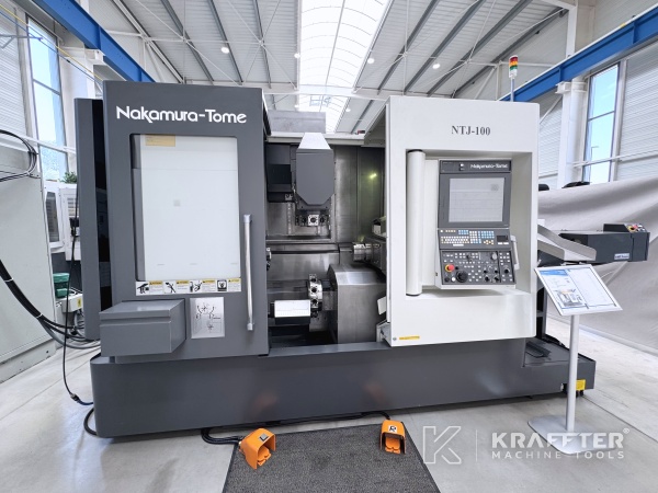 Stružnica CNC za obdelava kovin NAKAMURA TOME NTJ 100 osi 90190