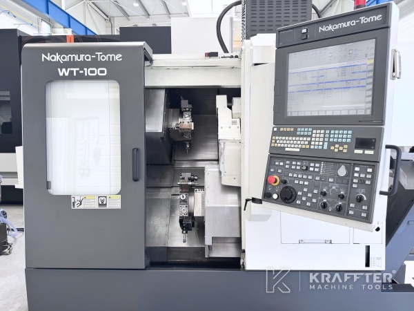 Stružnica CNC za obdelava kovin NAKAMURA TOME WT 100  osi 90182 