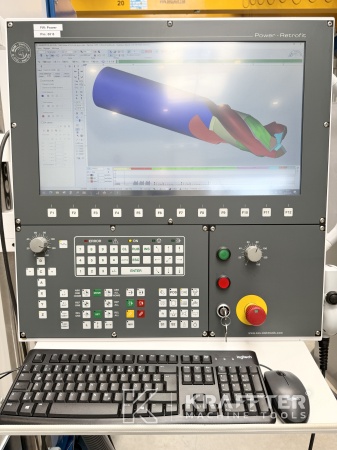 CNC stroj za ostrenje orodij Numerično krmiljeni WALTER Helitronic Power Regrinder 90159 obdelava kovin