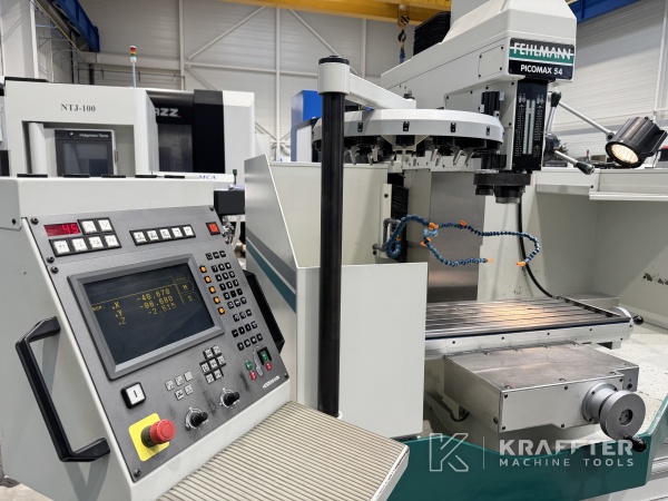 Computer Numerical Control HEIDENHAIN TNC 310 na rabljeni obdelovalni stroji za kovino FEHLMANN Picomax 54 90160