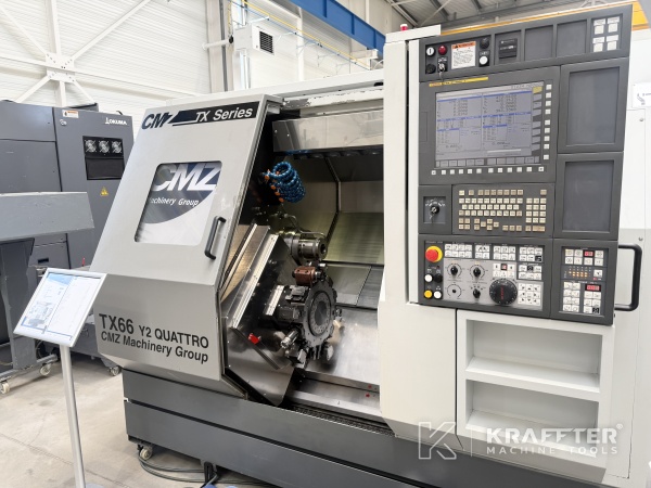 Stružnica CNC CMZ TX66 Y2 Quattro 90119 - Stroji za obdelava kovin