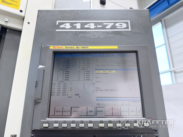 Computer Numerical Control FANUC 18i-MB5 na rabljeni obdelovalni stroji za kovino CHIRON FZ 08K S Magnum High Speed Plus 90153