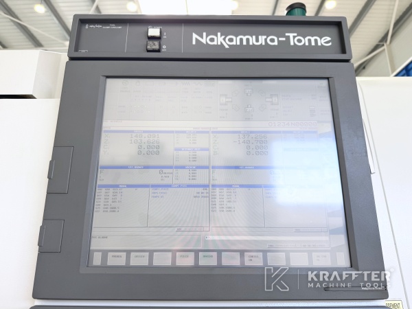 Computer Numerical Control FANUC 31i-B na rabljeni obdelovalni stroji za kovino NAKAMURA TOME WT 100 90182