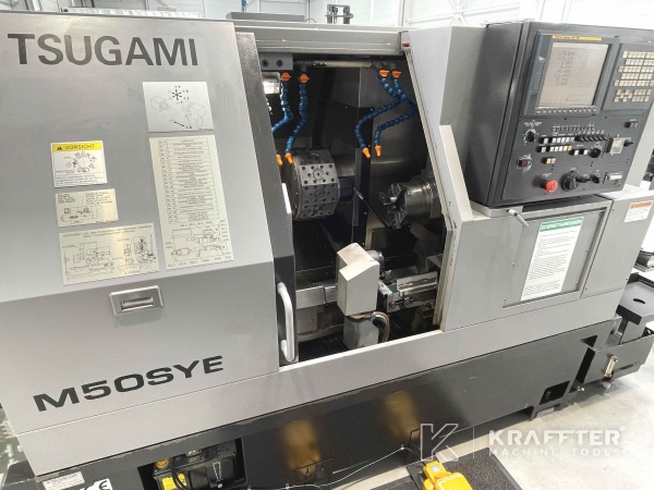 Mehanska obdelava z Stružnica CNC rabljenimi TSUGAMI M 50 SYE-III 20690-031