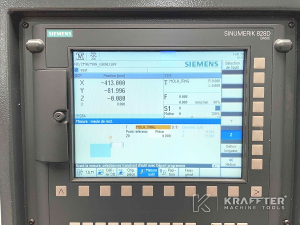 Computer Numerical Control SIEMENS 828 SL na rabljeni obdelovalni stroji za kovino FENIX FB-75 CNC 90050