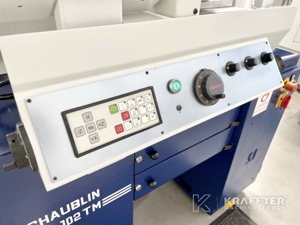 Stružnica CNC rabljena SCHAUBLIN 102 TM-CNC 90075 3 osi za prodaja