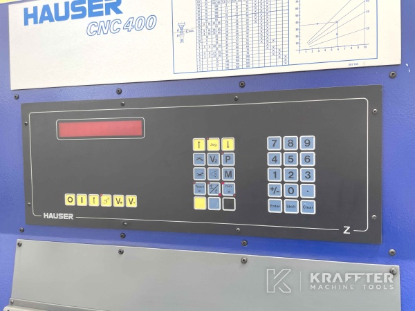 Computer Numerical Control FANUC Series O-M na rabljeni obdelovalni stroji za kovino HAUSER S35-400 90064