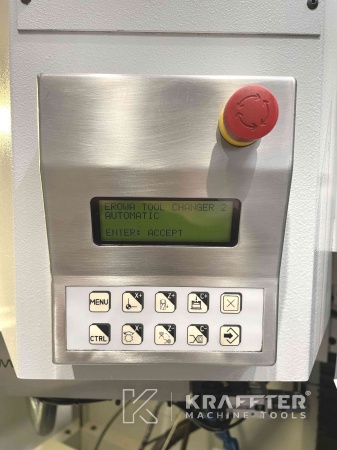 Nazivna plošča Koordinatni brusilni stroj CNC HAUSER S 35 - 400 pri obdelovalnih strojih KRAFFTER 20690-043