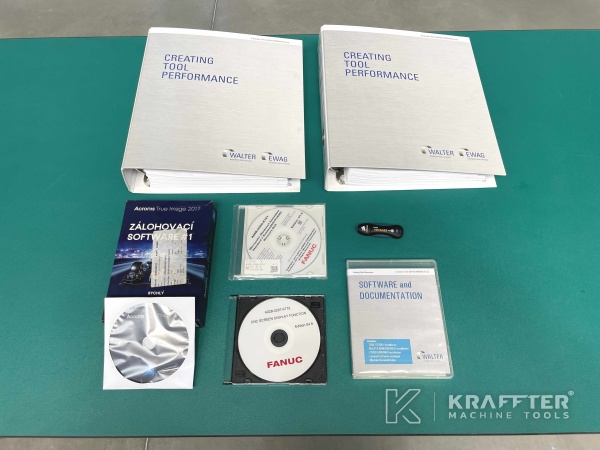 Uporabniški priročniki za CNC stroj za ostrenje orodij WALTER Helitronic Basic 90085