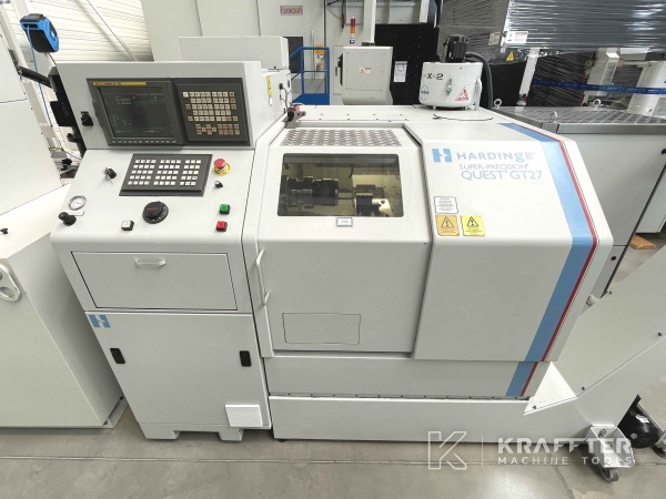 Stružnica CNC HARDINGE Super Precision GT 27 SP 90087 - Stroji za obdelava kovin