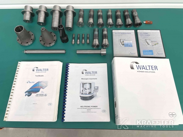 Dodatki, strojna oprema, strojno orodje in navodila za uporabo WALTER Helitronic Power 90076