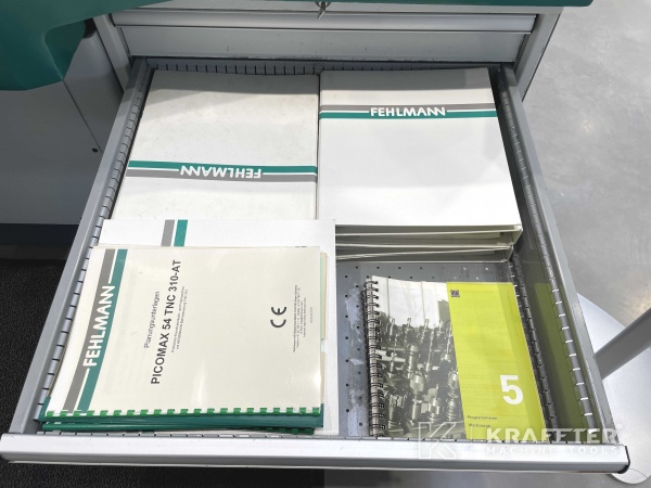 Uporabniški priročniki za CNC rezkalni stroj FEHLMANN Picomax 54 20689-998