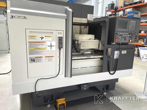 CNC cilindrični brusilni stroj digitalni rabljeni OKUMA GP-26T II 20690-023 pri prodajalcu obdelovalnih strojev Kraffter