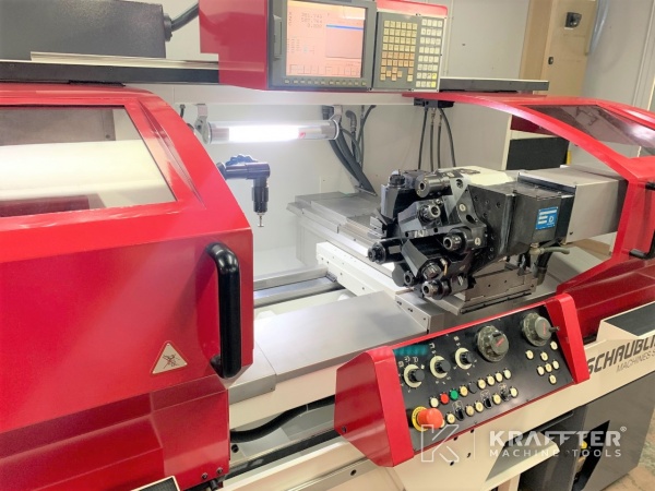 Mehanska obdelava z Stružnica CNC rabljenimi SCHAUBLIN 180 CNC R-TM A2-5 20689-958