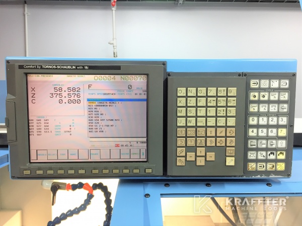 Computer Numerical Control FANUC 18i na rabljeni obdelovalni stroji za kovino SCHAUBLIN 180 CCN R-TM 20689-916