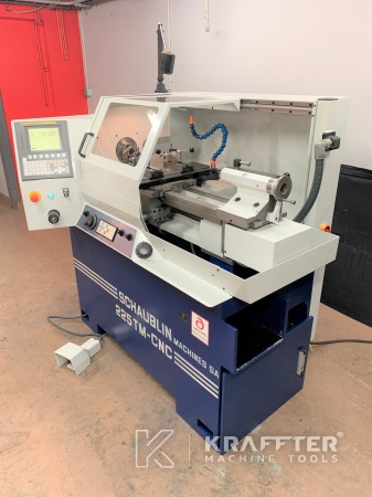 Obdelovalni stroji za struženje SCHAUBLIN 225 TM-CNC 20689-943