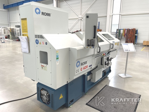 Natančna stružnica za kovino ROMI C420 20689-995 pri Kraffter Machine Tools