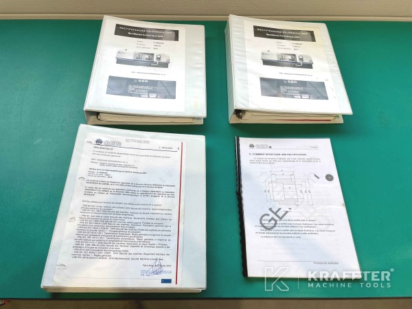 Uporabniški priročniki za CNC cilindrični brusilni stroj GER C-1000 CNC 90088