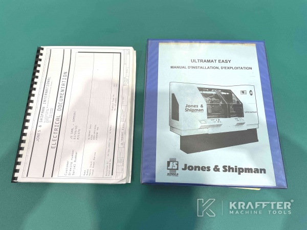 Uporabniški priročniki za CNC cilindrični brusilni stroj JONES & SHIPMAN Ultramat Easy 650 20690-005
